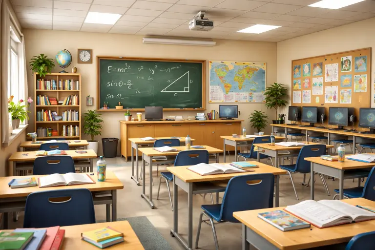 Well-Equipped Classrooms